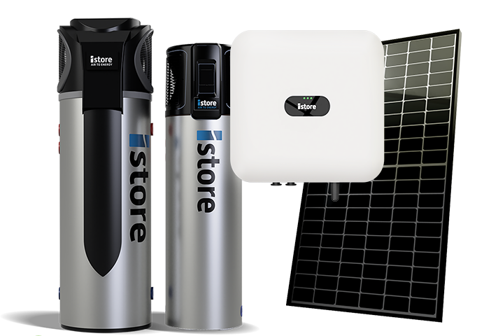 iStore Hot Water Heat Pump Solar Bundle