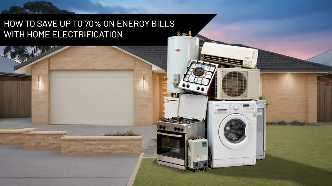 Induction cooktop and iStore hot water heat pump by Solargain