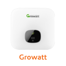 Solar inverter by Growatt.
