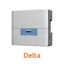 Delta brand solar inverter.