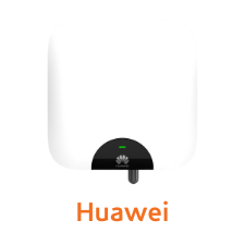 Huawei solar inverter with black base.