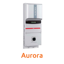 Tall Aurora inverter with digital display.