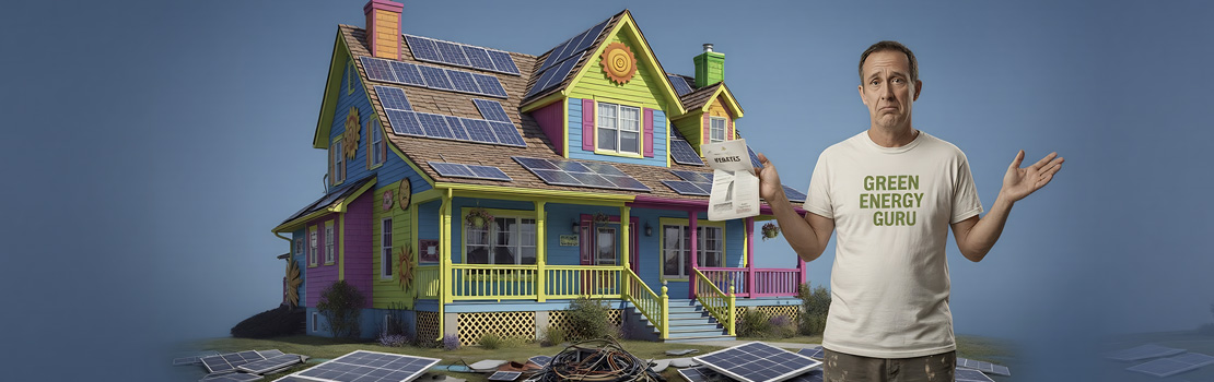 Wrong solar panels