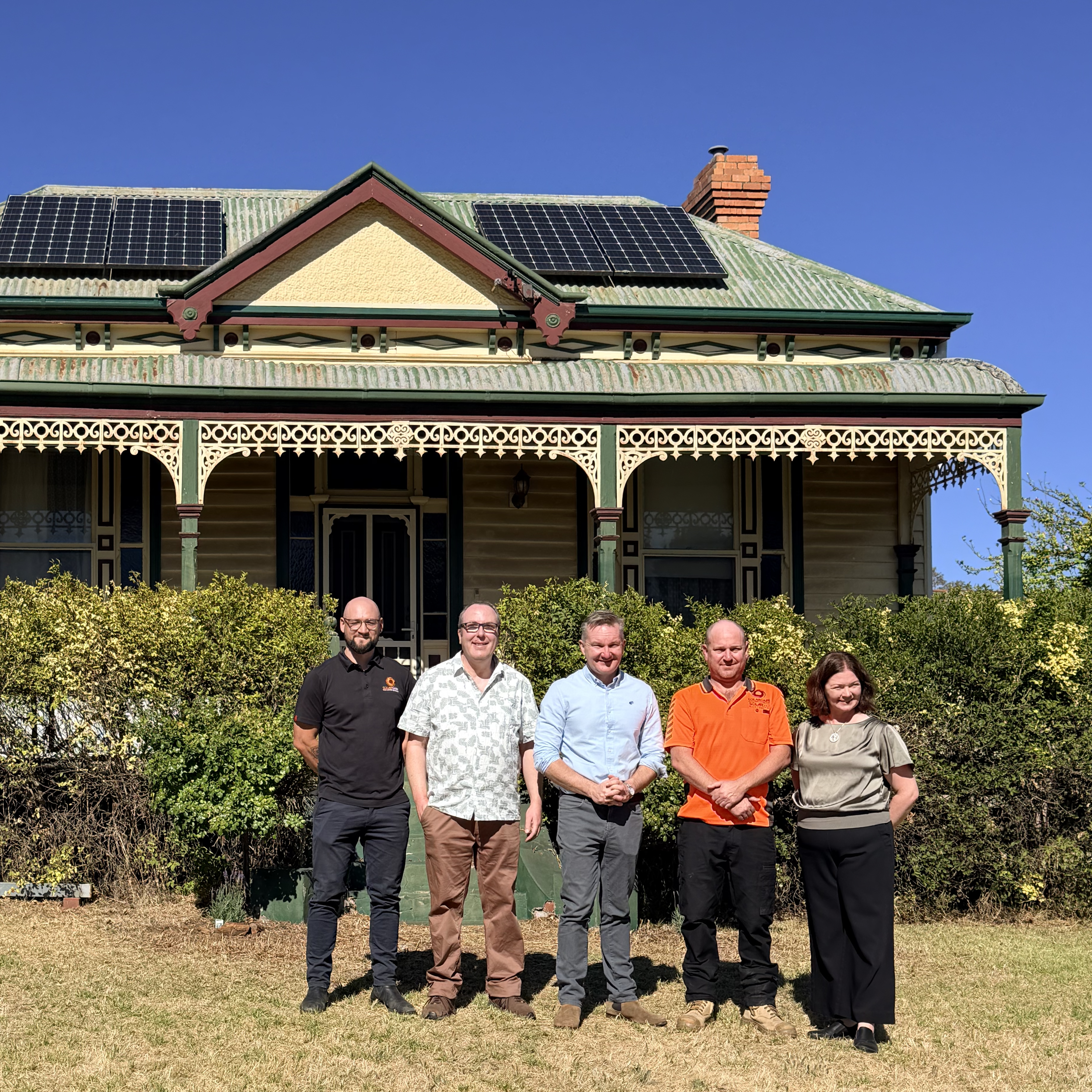 Nate Ruff, Christopher Gibney, Hon Chris Bowen MP, Bryn Foletta, Lisa Chesters MP