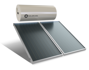 Solargain Solar Hot Water Roof Mount System