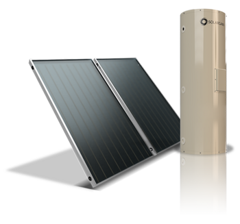 Hot Water Solargain Ground Mount 315L Twin Panel 