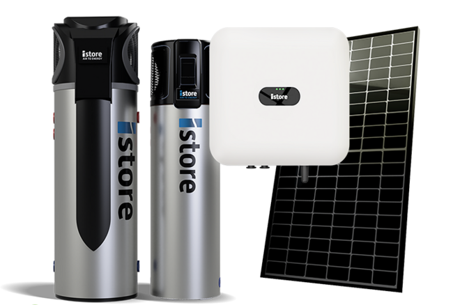 iStore Hot Water Heat Pump Solar Bundle