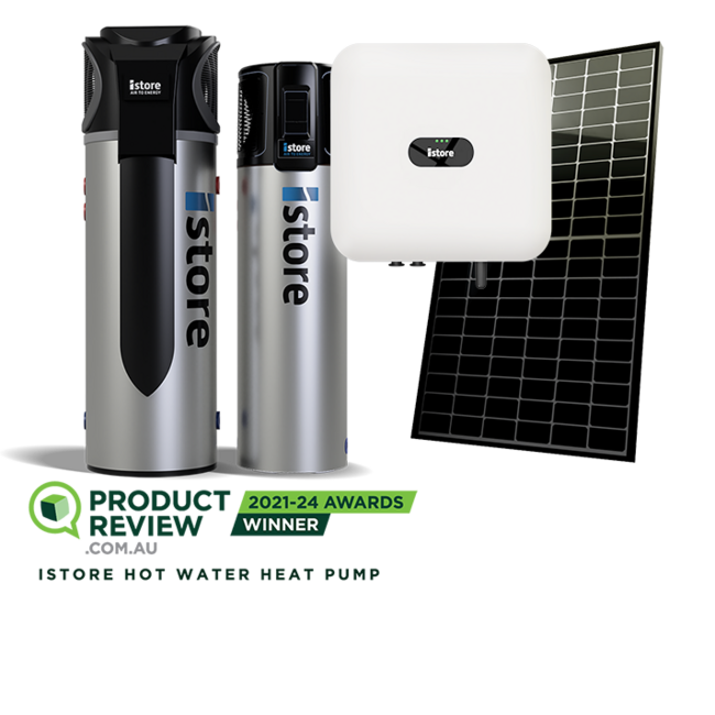 iStore Hot Water Heat Pump Solar Bundle